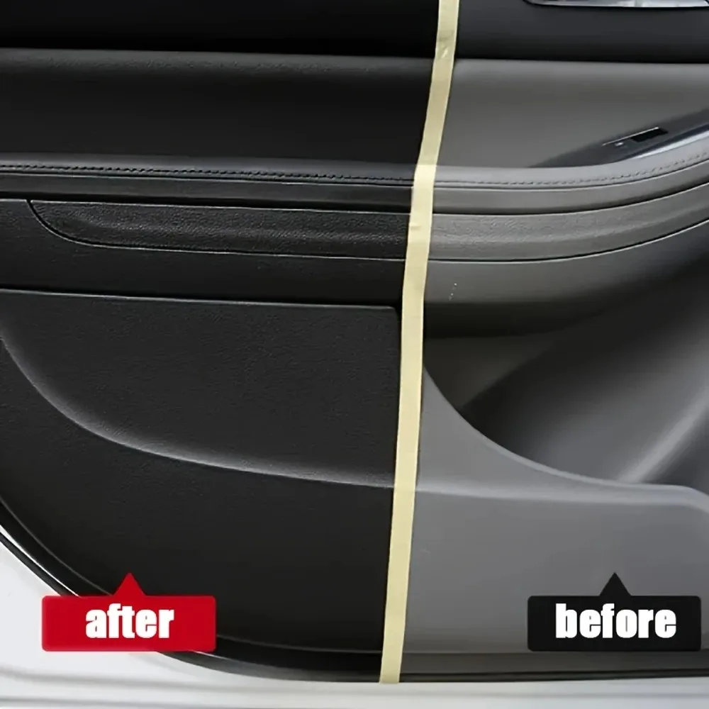 NEW Car Scratch Remover & Plastic Repair Paste - Yellowing Refurbishment & Glossy Surface Enhancer for Interior/Exterior Plastic