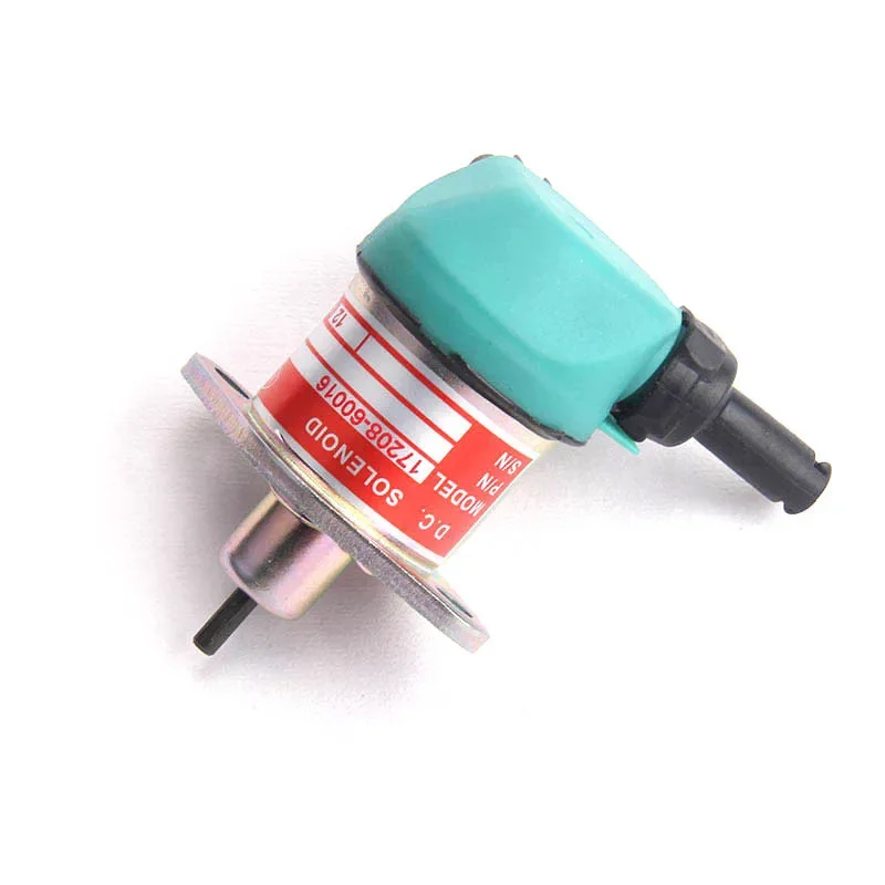 ل KUBOTA flameout الملف اللولبي صمام التبديل قطع الوقود 17208-60016D1105 المحرك عالية الجودة دائم حفارة الملحقات