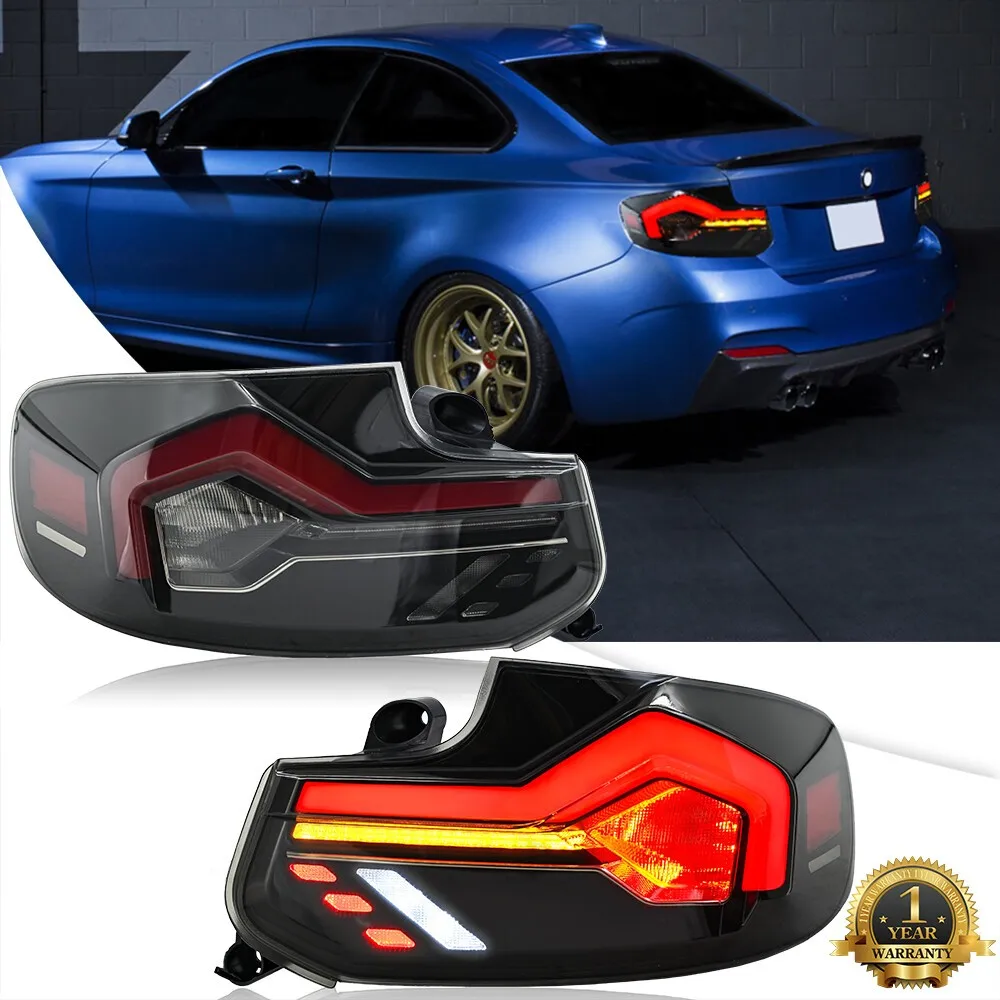 

2 шт. светодиодный задний фонарь в сборе для BMW F22 F23 F87 M2 2 серии 2014-2020 указатель поворота багажника задние стоп-сигналы