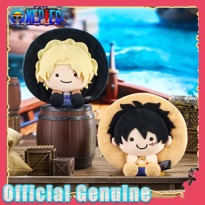 Official Genuine One Piece Regular Series Hat Luffy Wallet Sapphire Plush Hanging Decoration Exquisite Birthday Gift Bag Decorat