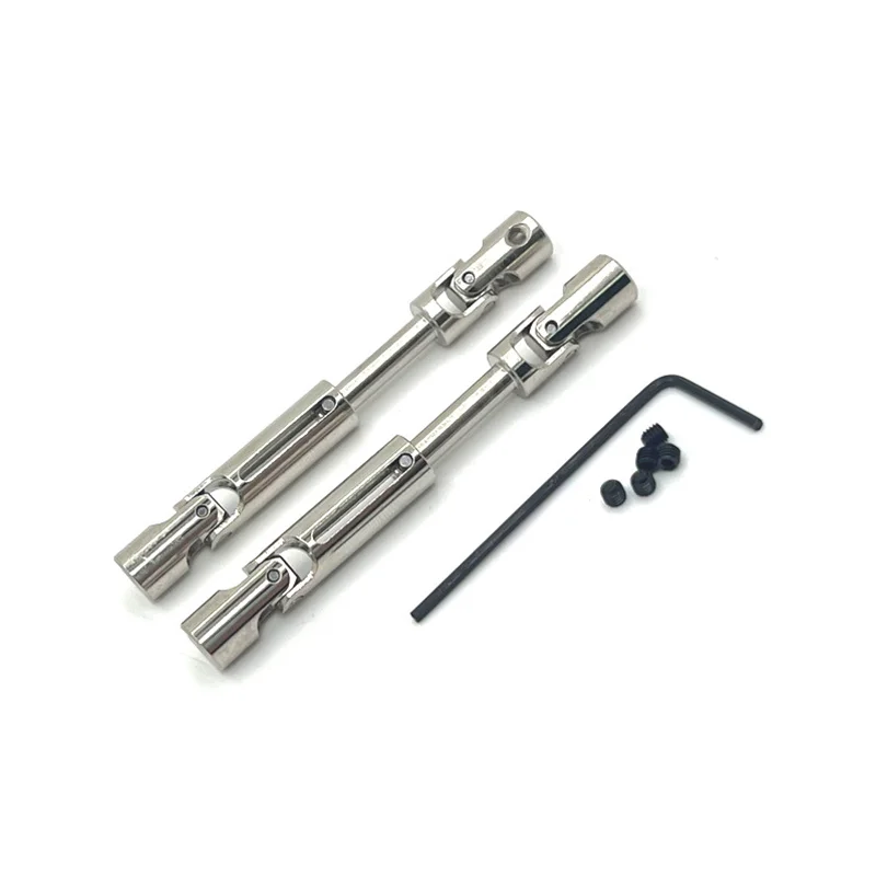 Metal Upgraded Front and Rear Transmission Shafts For MN Model 1/12 New MN98 MN99S RC Car Parts