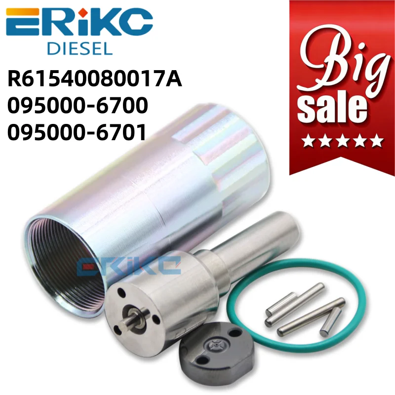 

095000-6700 095000-6701 Injector RepaNozzle DLLA155P965 Nut E1022002 Valve 31# for Ssangyong 06K06116 iTOYOTA HOWO