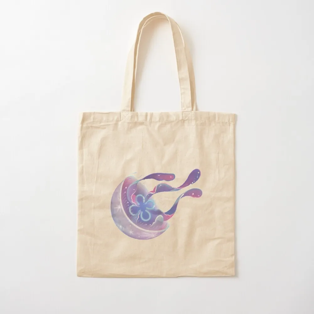 Moon jelly Tote Bag reusable shopping bags personalized tote large tote bag Canvas Bag