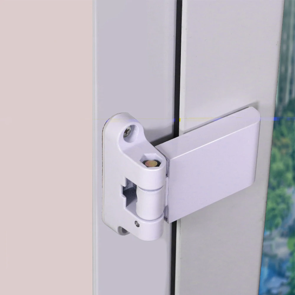Door Casement Flag Hinge Balcony Door Window Adjustable Hinge Security Left Right Plastic Steel Hinges Home Hardware ﻿