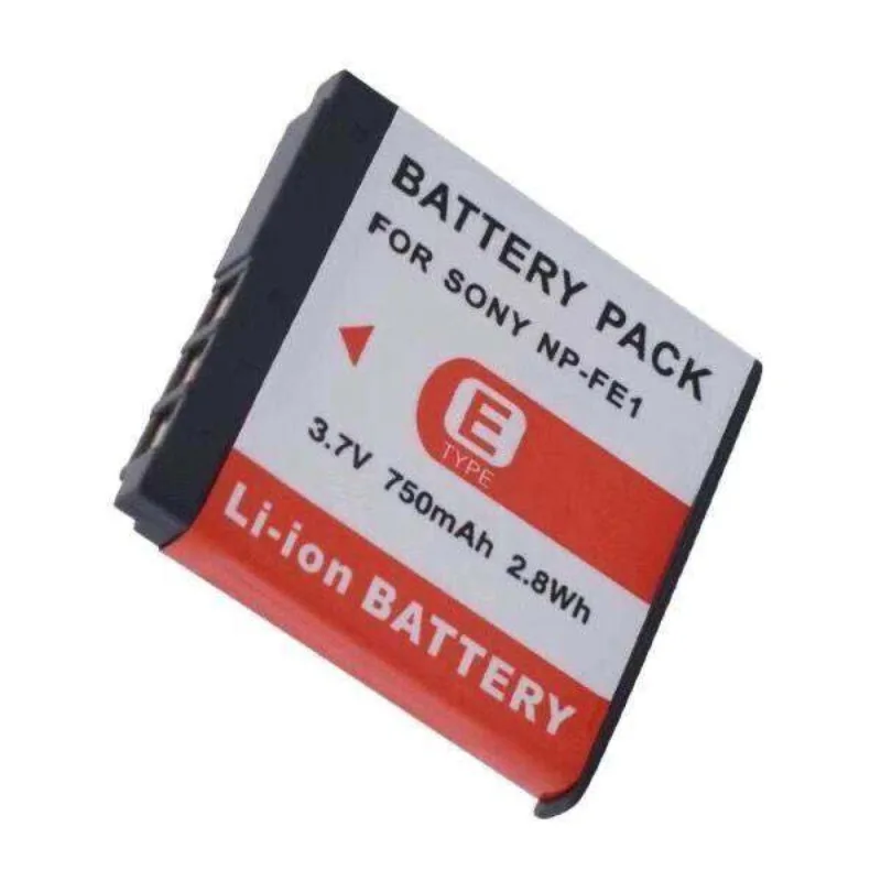 NP-FE1 Kamera-Akku + Ladegerät für Sony DSC-T7 T7 FE1 Digitalkamera 3,7 V 750 mAh/850 mAh