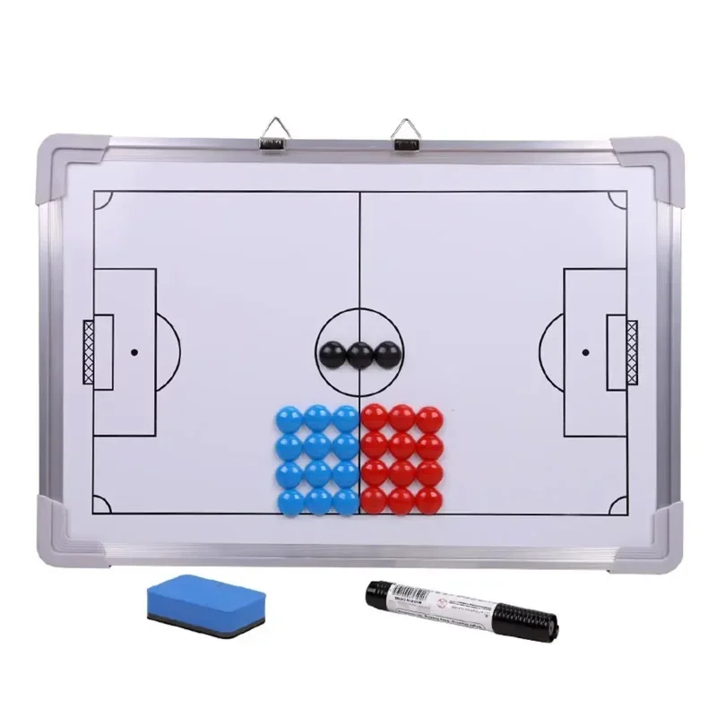 Soccer Tactical Board Magnetic Judge Board  Aluminum Alloy Football Coach Teaching Strategy Board Soccer Traning  Accessories