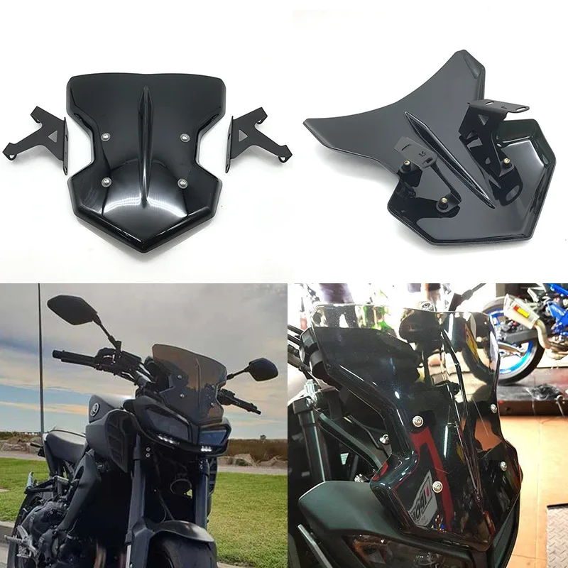 

For Yamaha MT09 MT-09 FZ-09 17-18 Motorcycle Windshield Deflector Wind Cover