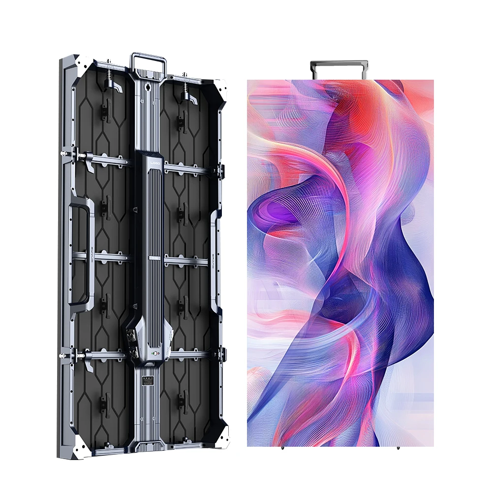 LED SignageOutdoor LED Screen 3000-5000 Nits Brightness Electronic Billboard Wireless Connection LED Pylon Sign Outdoor Rental D view 4