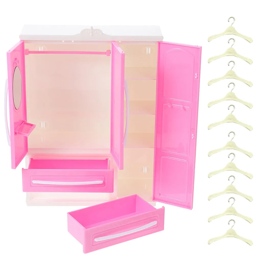 

1Set Miniature Clothes Holder for Exquisite Workmanship High End Material Enhances Mini Room Aesthetic Kids Favorite Decor