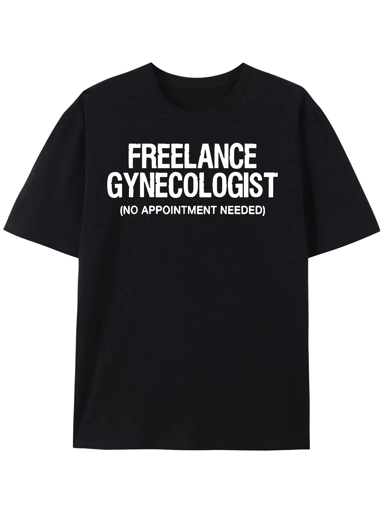 

I'm Not A Gynecologist But I'll Take A Look Funny Doctor T Shirts Plus Size Cotton Womens Short Sleeve Tops Men T-shirt Marriage