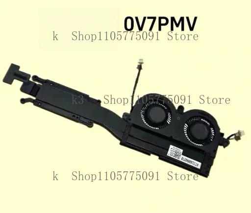 New Original For Dell XPS 13 9305 Laptop Radiator Cooling Fan Module Heatsink 0V7PMV V7PMV AT31X006DT0