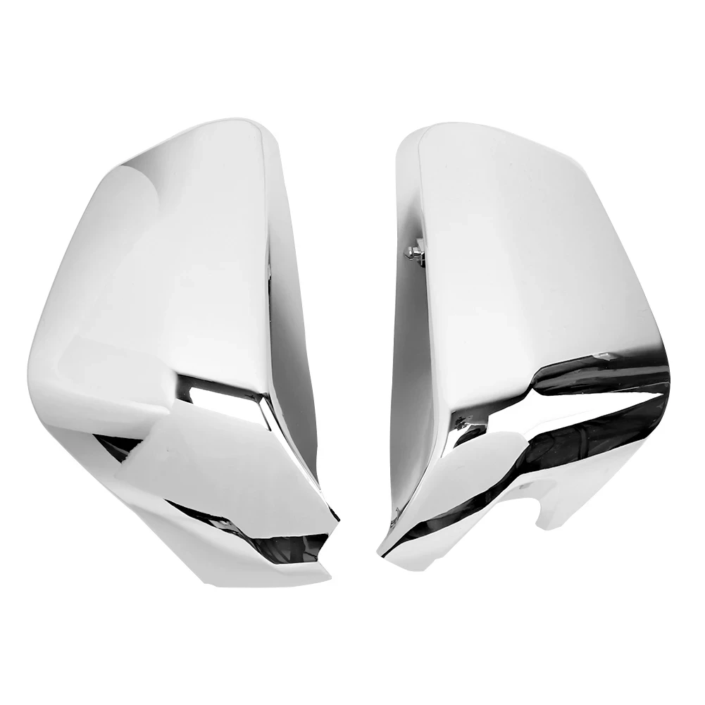 Motorcycle Chrome Battery Side Cover Fairing For Honda Shadow ACE Aero Spirit VT400 VT750 2004-2013