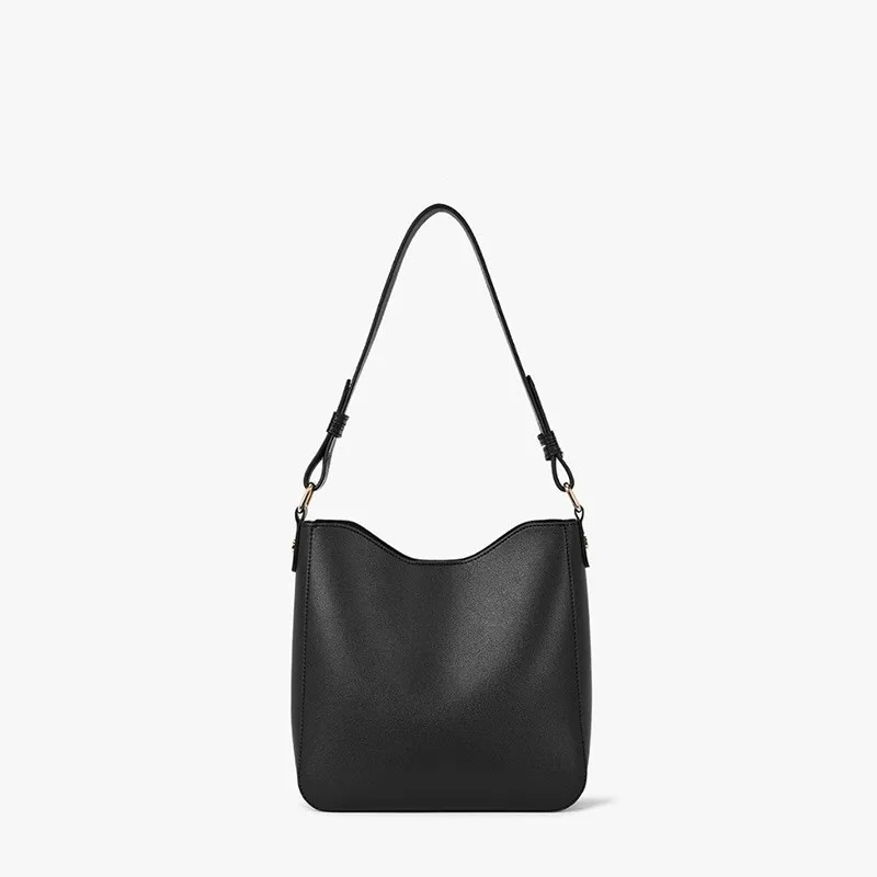 

Новая универсальная сумка-ведро большой вместимости для поездок на работу, женская сумка через плечо с широким ремнем