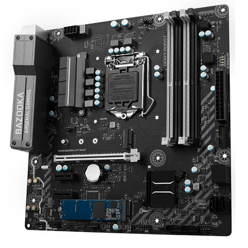 B250M BAZOOKA OPT Boost Motherboards, LGA 1151, DDR4, 64GB, ATX para Intel B250 Desktop Mainboard, SATA III, USB 3.0