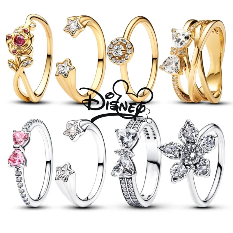 Disney Christmas, Stranger Things Series Ring, Fits The Original Pandora, DIY Christmas Gift For Women, 2024 New