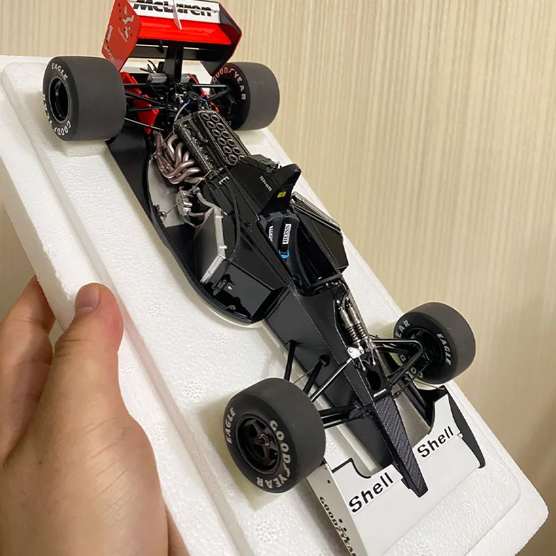 Autoart 1/18 McLaren Car Model Honda F1 MP4/6 SENNA Alloy Racing