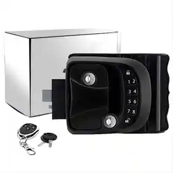 RV Keyless Entry Door Lock Fingerprint Keypad Fob RV Door lock for Travel Trailer Camper Bus