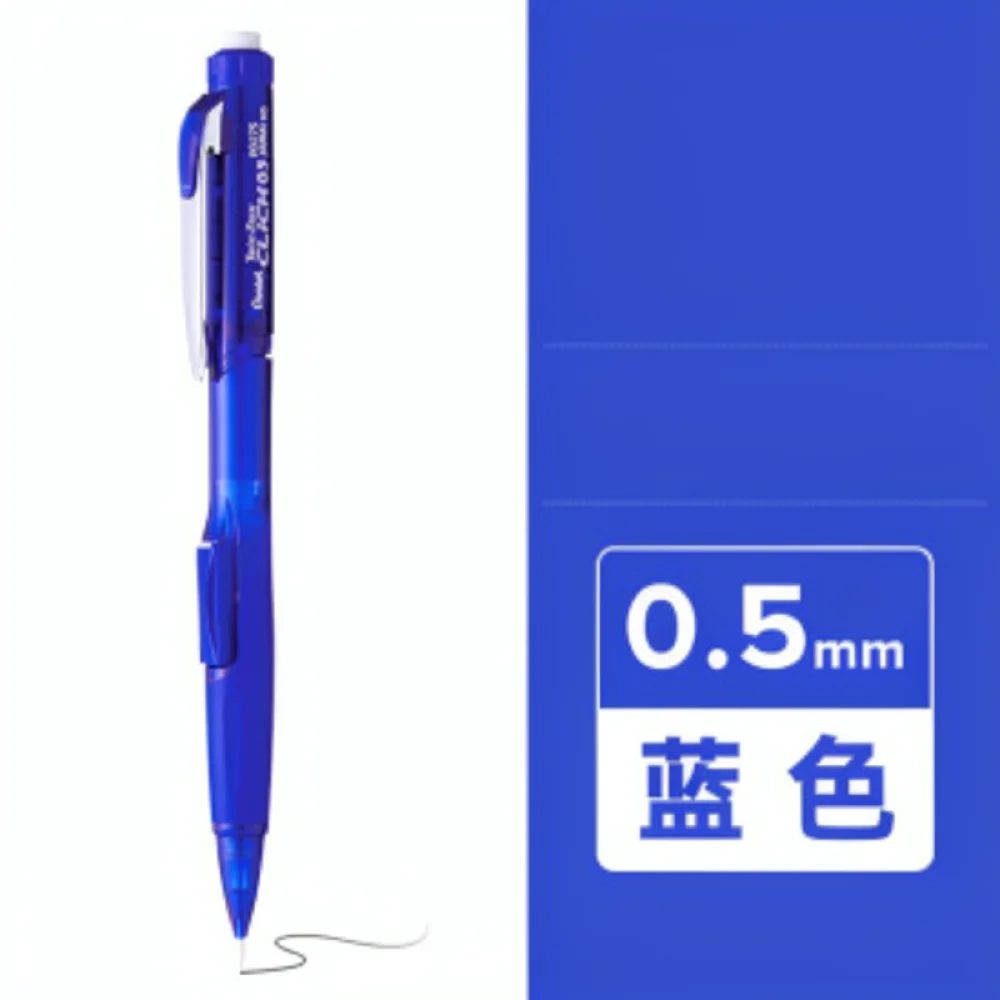 For For Pentel PD275T Mechanical Pencil 0.5mm Drafting Supplies Writing Pen Ergonomic Design Side Click Lead Refill Accessory