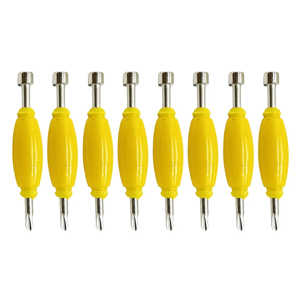 

8Pcs Dual Tip Screwdriver for Fingerboard Maintenance Reusable Mini Tool for Wheel Bearing Upgrades Repair Kit
