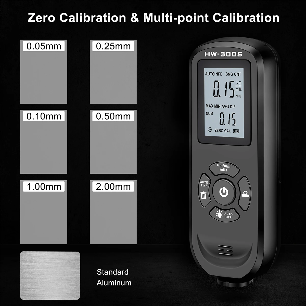 HW-300PRO Auto Thickness Gauge - Paint Thickness Gauge recension och pris