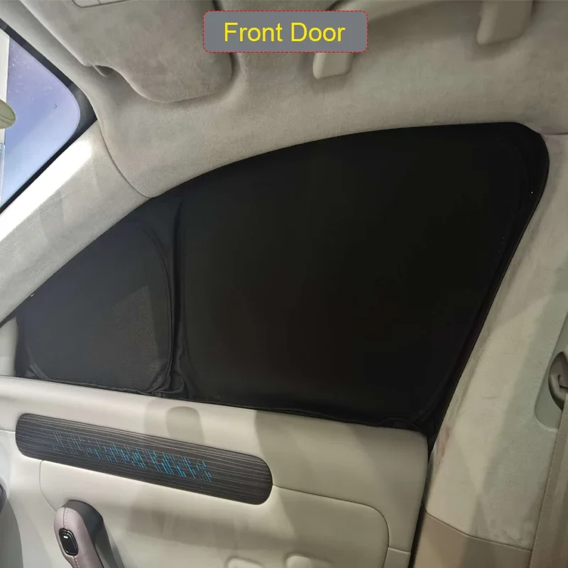 

Car Polyester Window Privacy Sunshade Cover For LEAPMOTOR C11 2023-Present Auto Anti-UV Heat Insulation Protect Cover Accessory