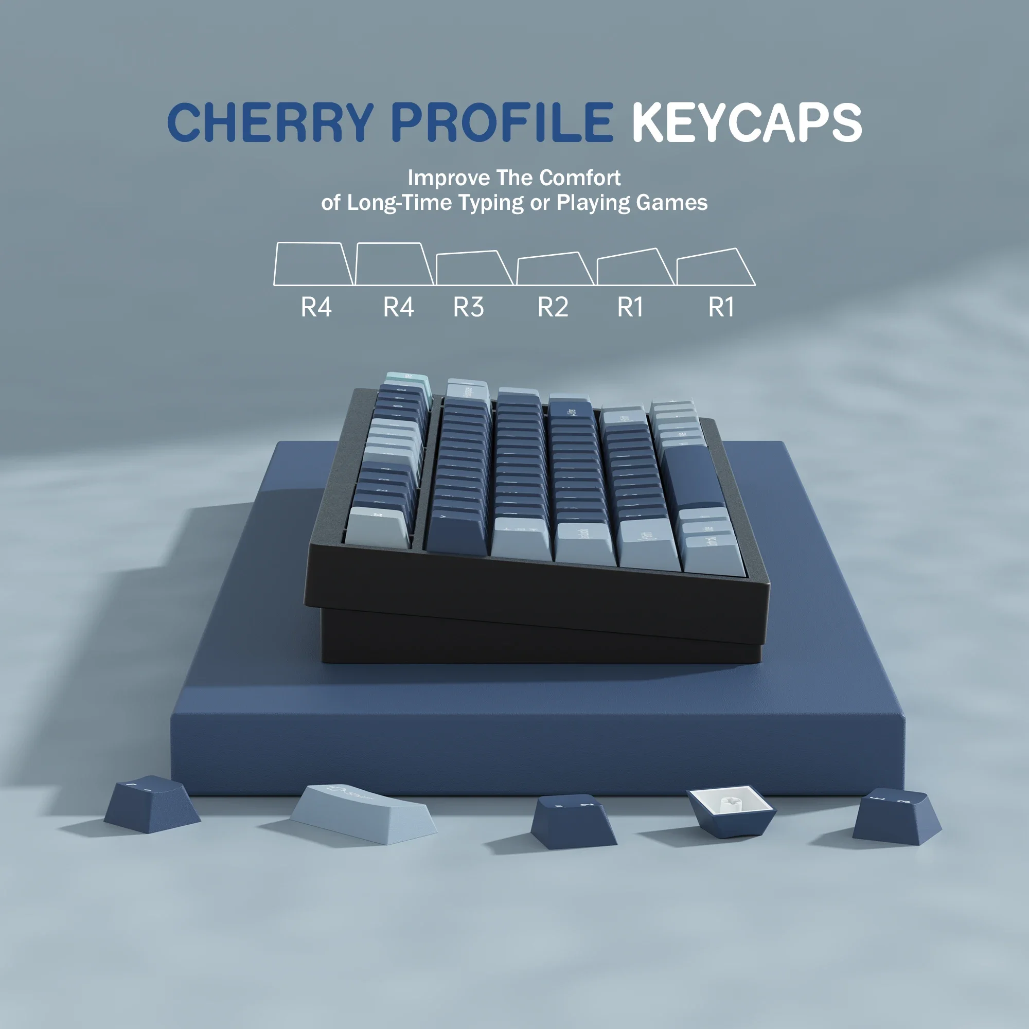 KBDiy 174 Keys/Set Cherry Profile PBT GMK Fishing Keycap ISO  Double Shot 7U For Mechanical Gaming  Keyboard Keycaps Custom DIY