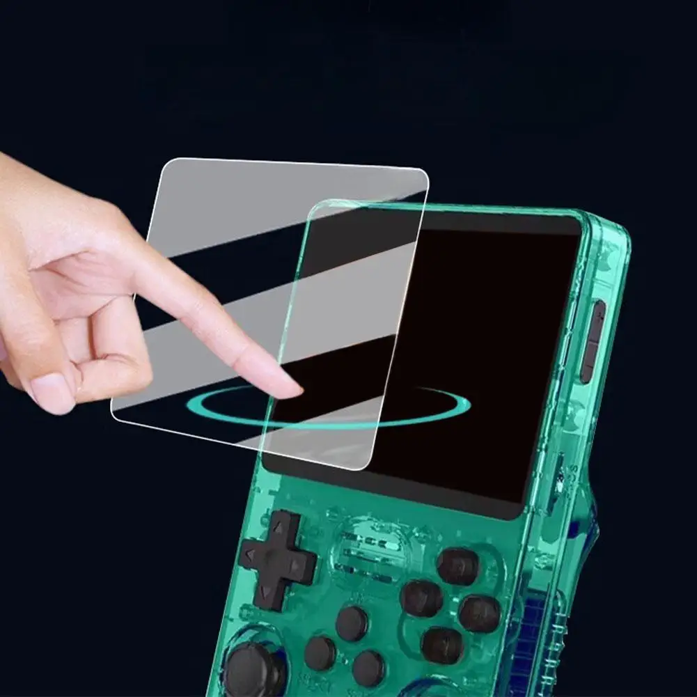 For R40S Pro Screen Protector Handheld Game Console Hardness Glass Scratch-resistant 9H Tempered 1pc X1Y4
