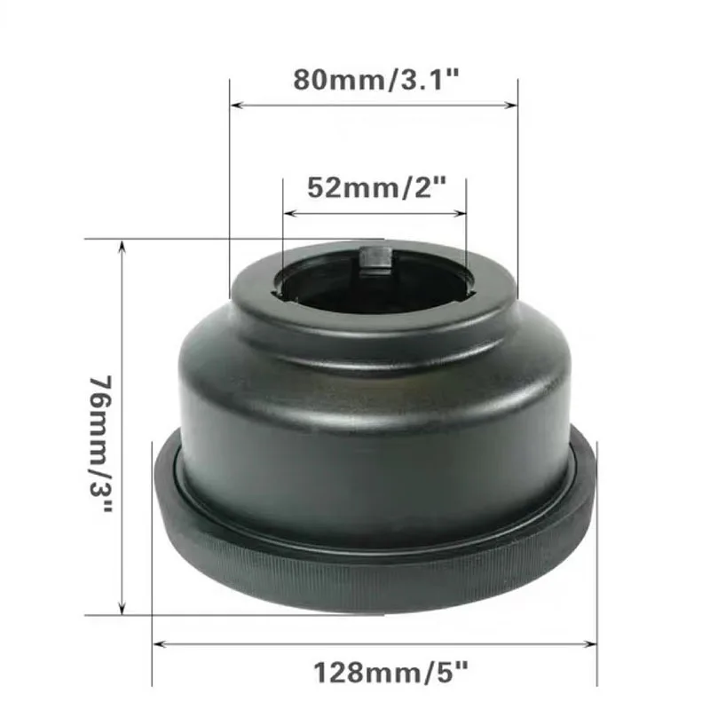 Wheel Balancer Reverse Positioning Bowl Quick Lock Nut Cup ID 52mm Tire Balancing Machine Replacement Accessory Auto Repair Part