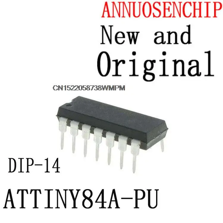 10PCS ATTINY84A DIP-14 IC In stock! ATTINY84A-PU