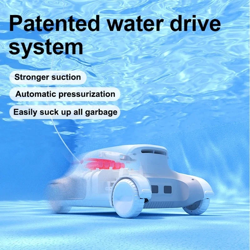 Professional Wireless Vacuum Suction Cleaner Robot Swimming Pool Cleaning Equipment