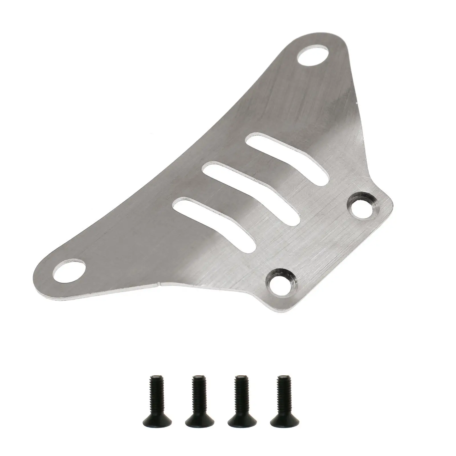 Front and Rear Guard Boards Upgrade Kit Accessory Metal Armor for 1/10 TT02 1:10 Scale RC Car Replacement DIY Accessories