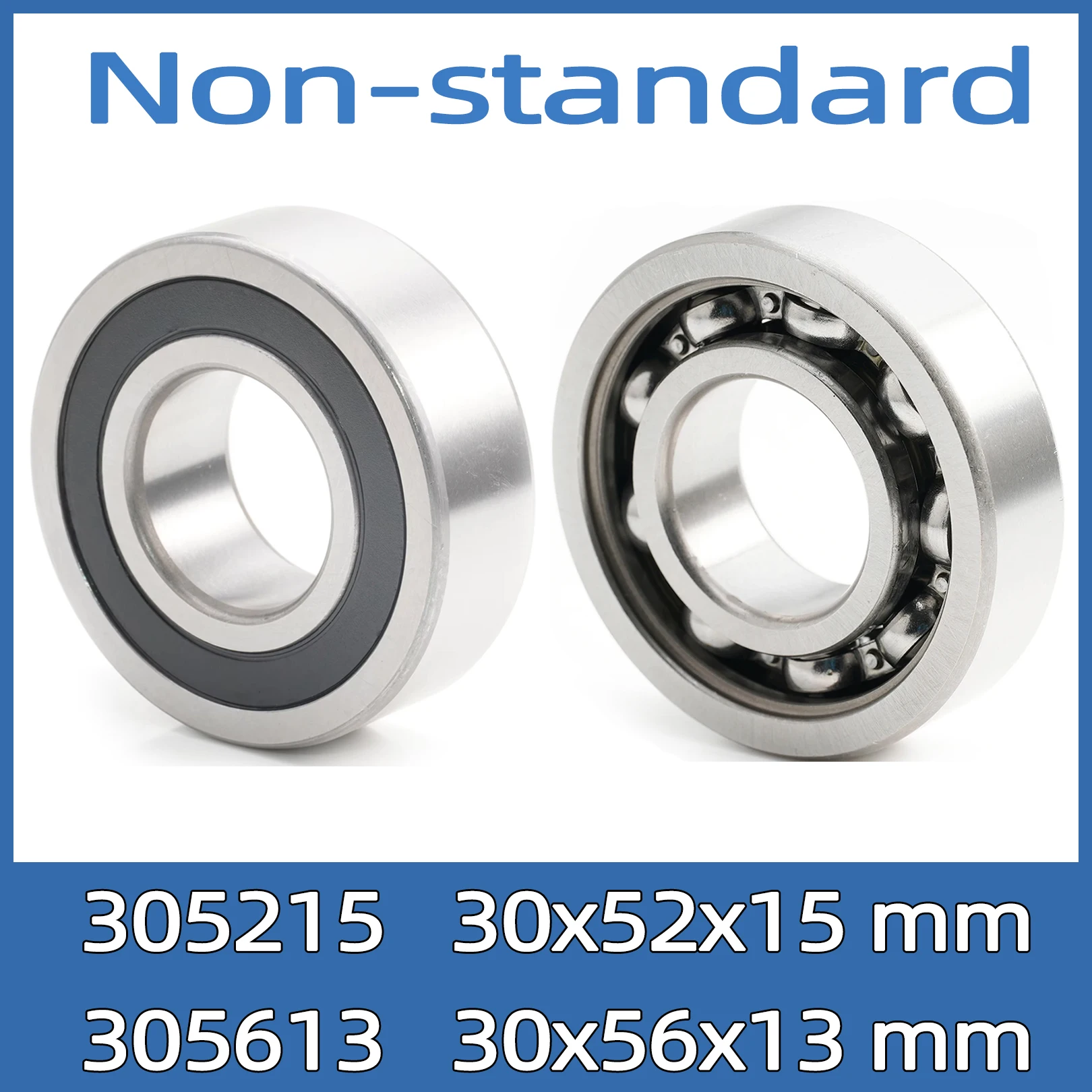 1PC 305215 305613 Non-standard Ball Bearings 30*52*15 mm 30*56*13 mm Deep Groove RS OPEN Industrial Machinery 30 52 15 30 56 13