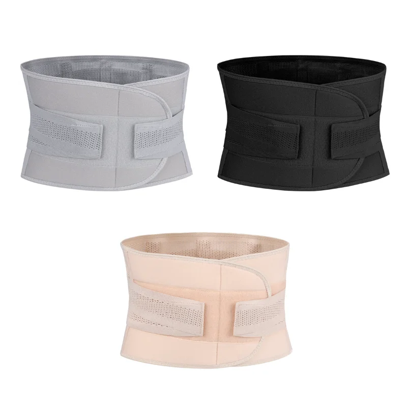 Universal Adjustable Back Braces Waist Belt Lower Pain Relief Breathable Anti-Skid Spine Lumbar Support Trimmer Fitness