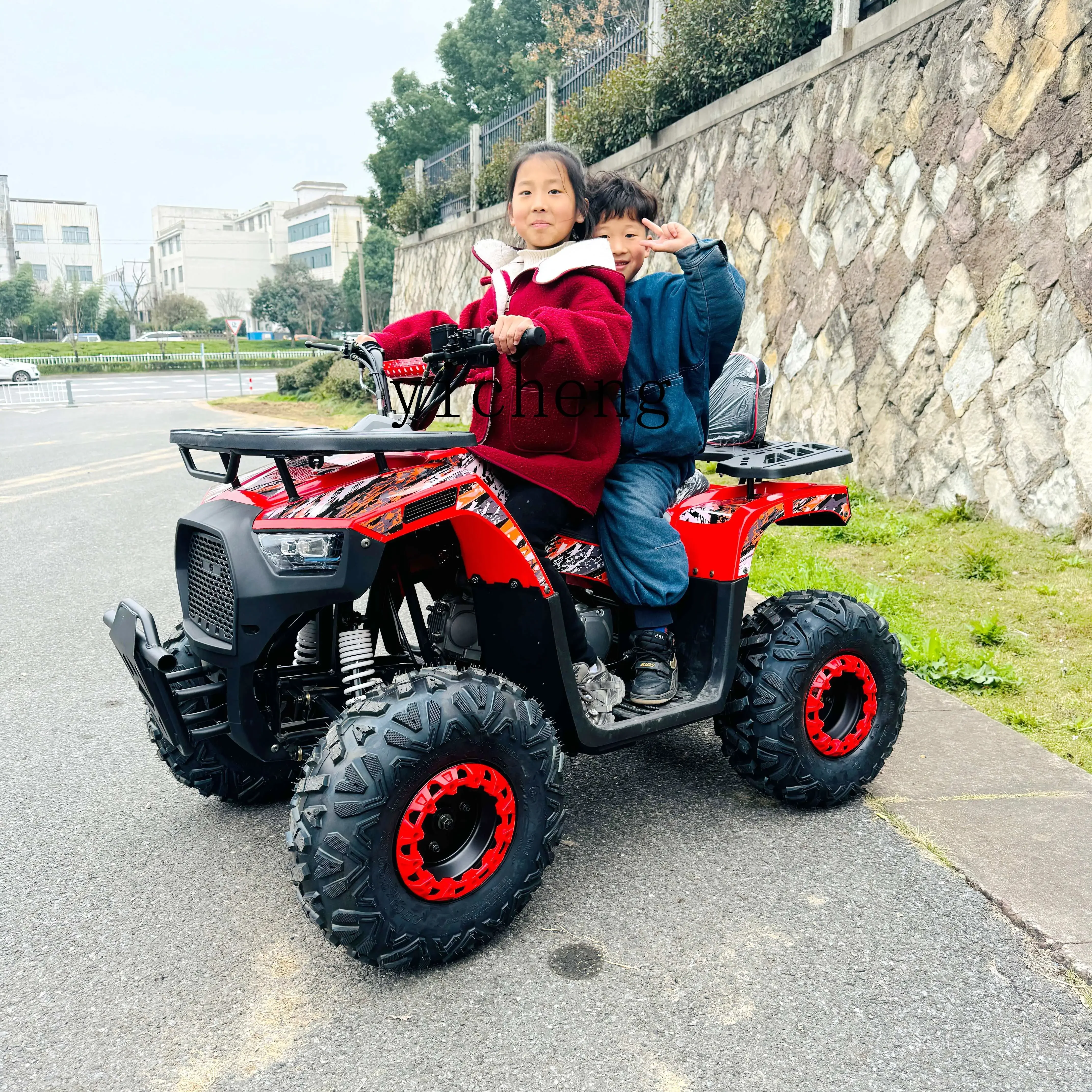 

TQH Jungle Off-Road ATV Вездеходный четырехколесный дорожный высококачественный интернет-мотоцикл знаменитостей