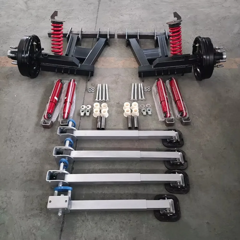 High Quality Steel Adjustable Independent Car Suspension System Smooth Ride Shock Absorber for Caravans and RVs