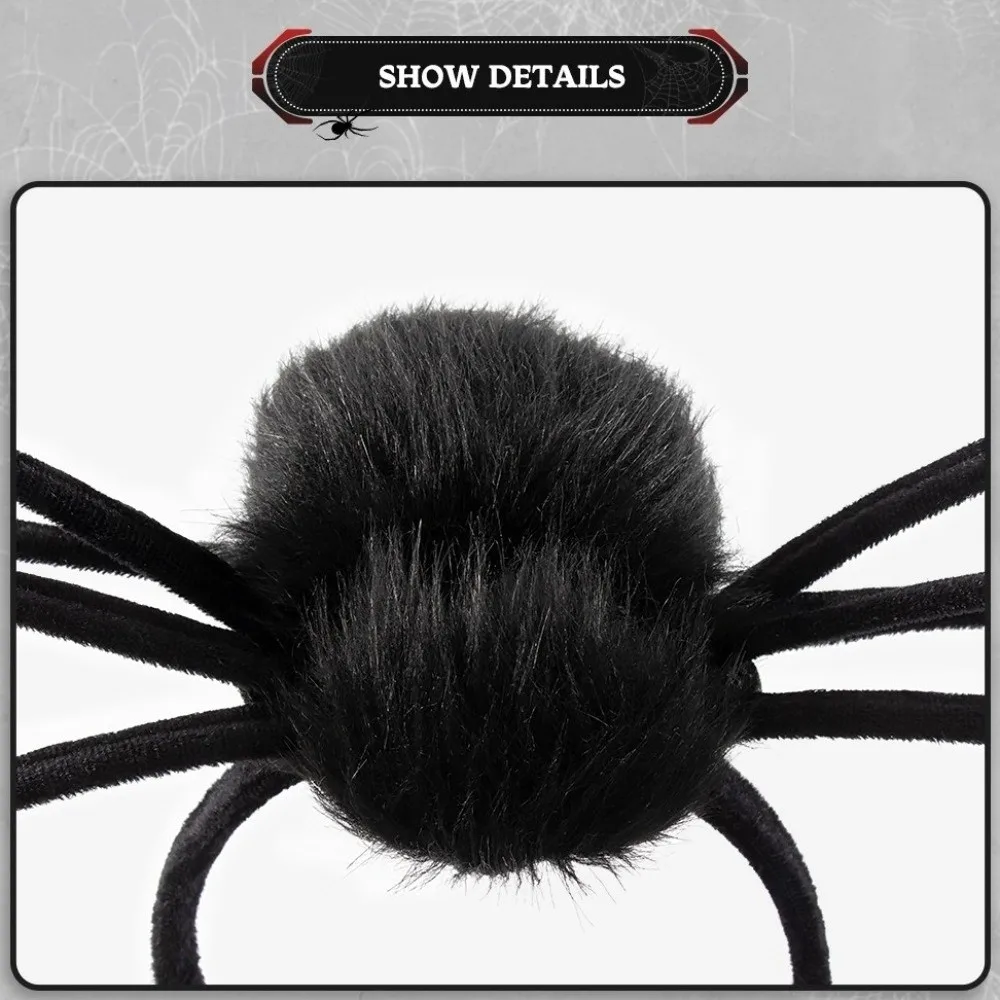 

Long-legged Spider Halloween Spider Headband Non-slip Headwear Women Hair Hoop Photo Props Party Decoration Halloween Hairbands