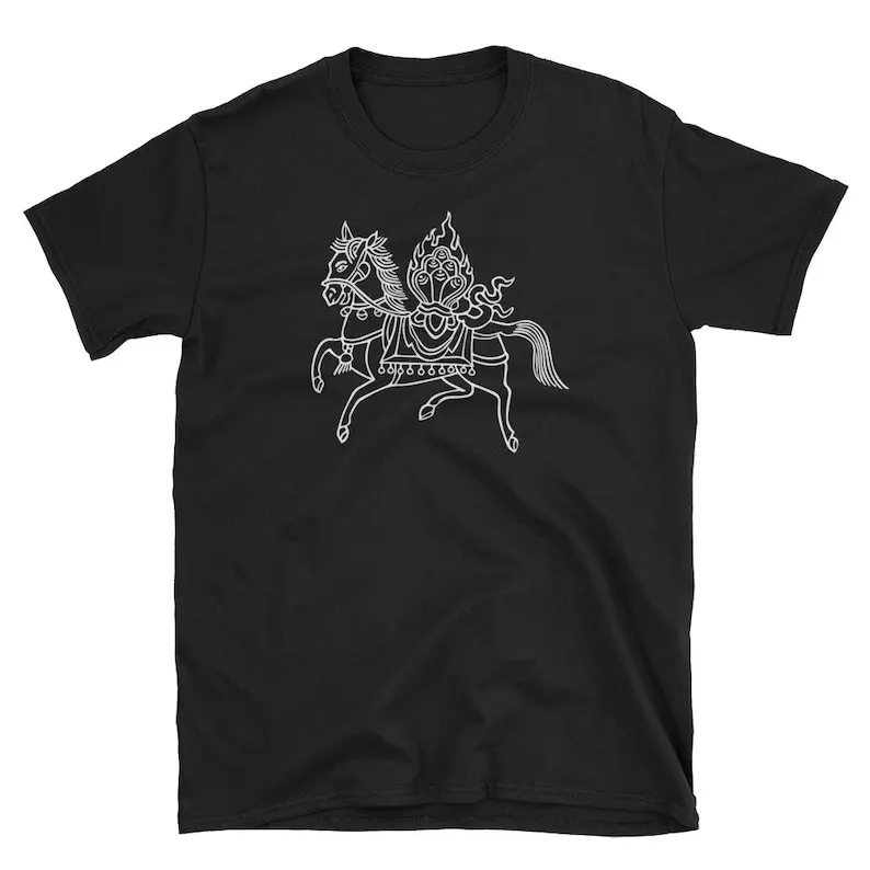 Wind Horse Sacred Symbol meaning Human Soul Short-Sleeve Unisex T-Shirt