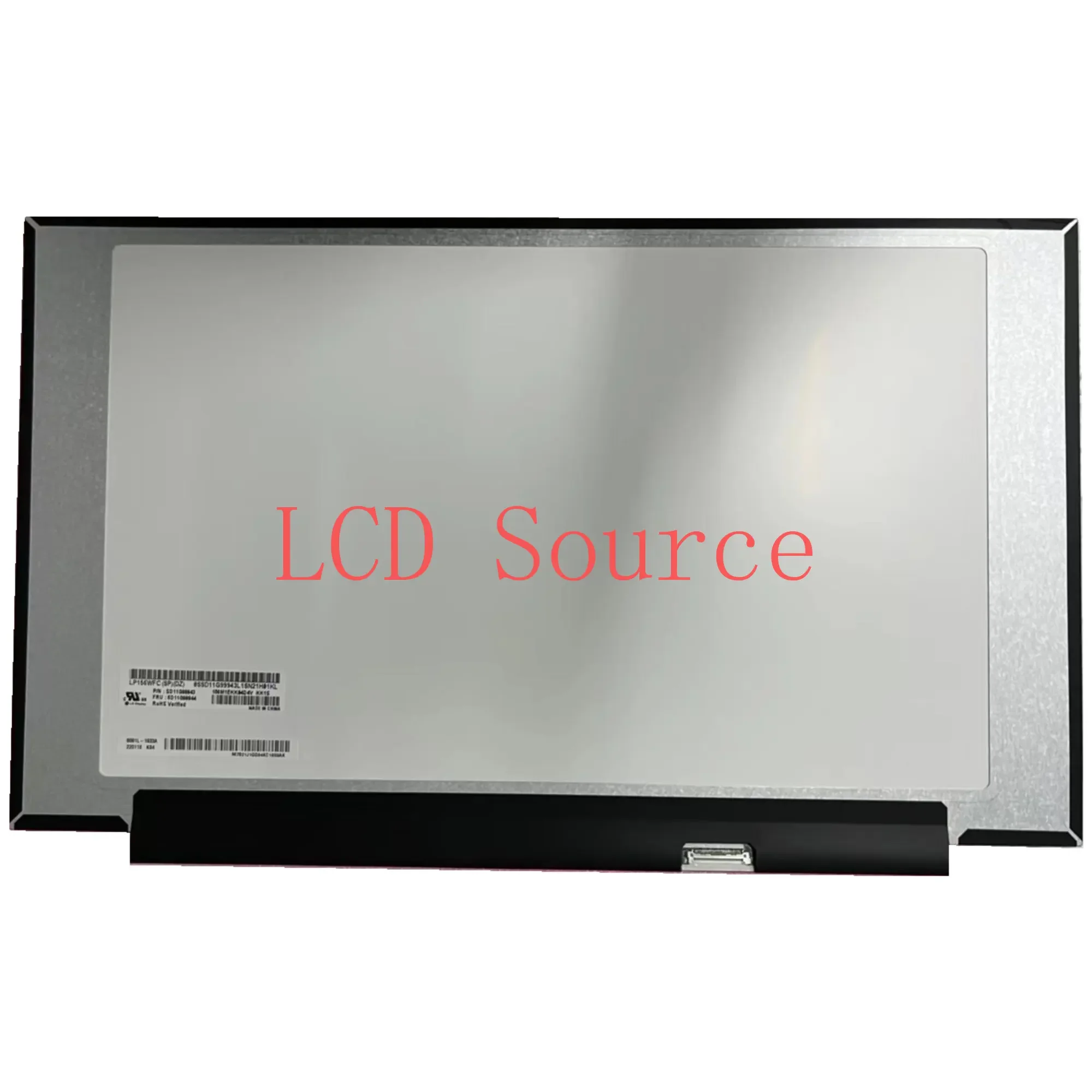 LP156WFC SPDZ layar LCD Laptop, layar LCD Laptop 15.6 inci IPS 1920 × 1080 250nits WLED eDP 30pin