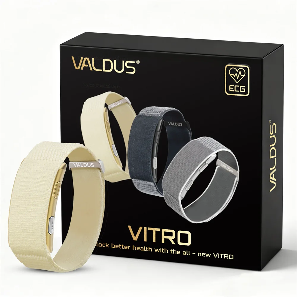 VITRO screenless ECG smart watch real-time heart rate and body temperature monitoring female health monitoring bracelet - view 2