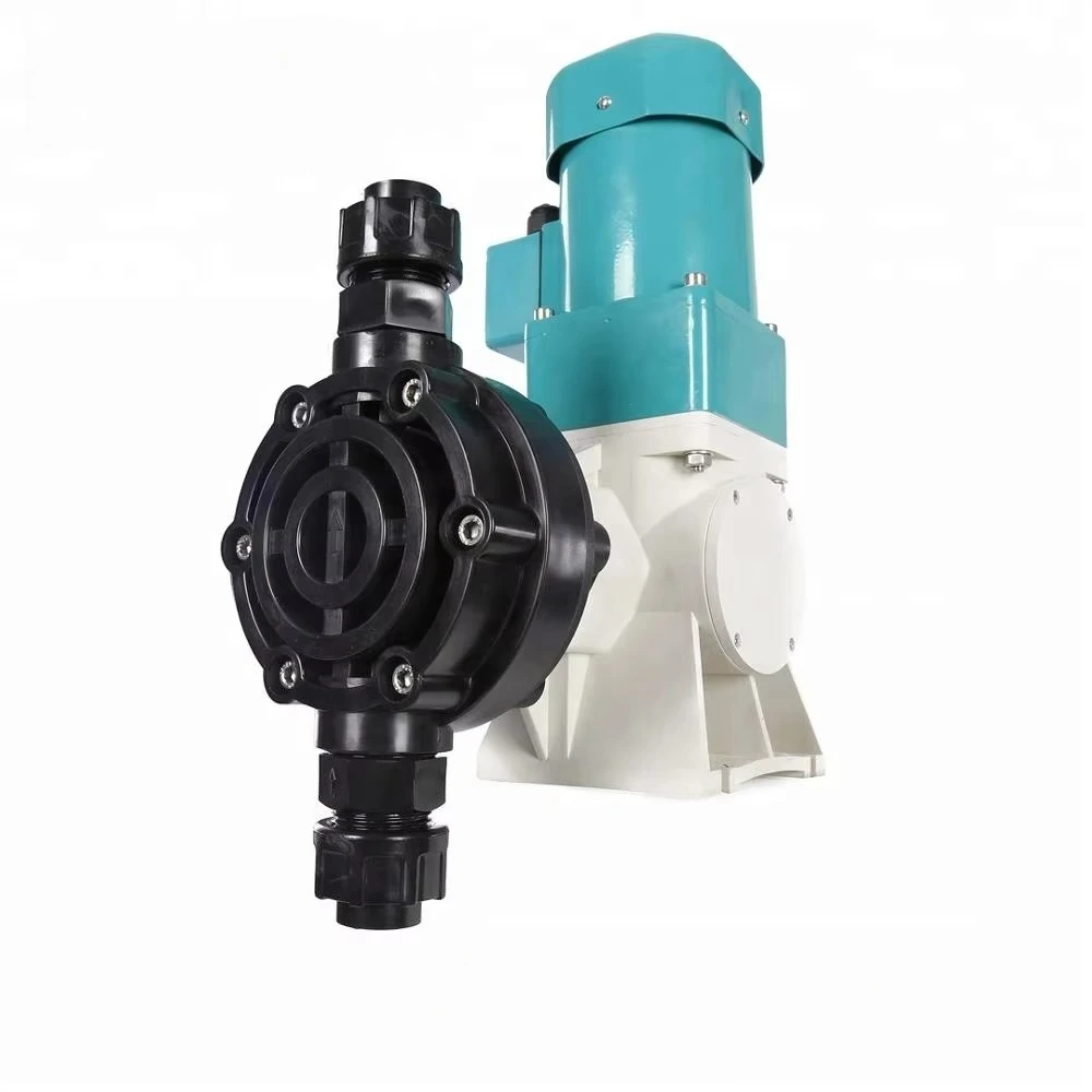 

Newdose Factory Hot Sale PVDF Pump Head 100L Motor Driven Dosing Pump for Chemical Processing