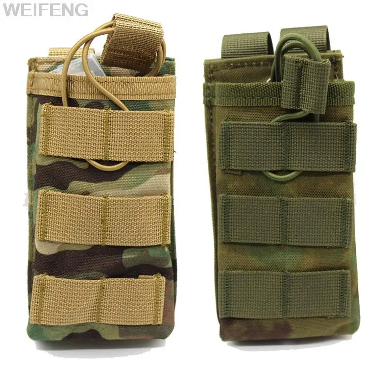 FG Color Single Tactical 5.56mm Magazine Pouch Molle M6 M4 AR15 AK47 M16 7.62 Rifle Mag Pouch for Hunting