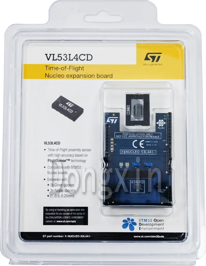 X-NUCLEO-53L4A1 transition time is high precision close to the sensor expansion plate STM32 VL53L4CD