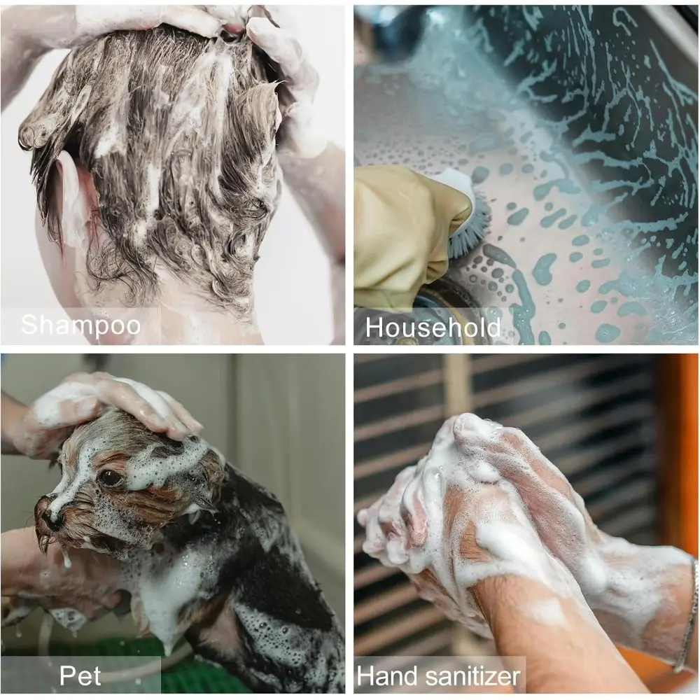 Portable 30/50ml Foam Pump Bottle Clear Plastic Foam Bottle Empty Soap Bottle Cosmetics Packaging