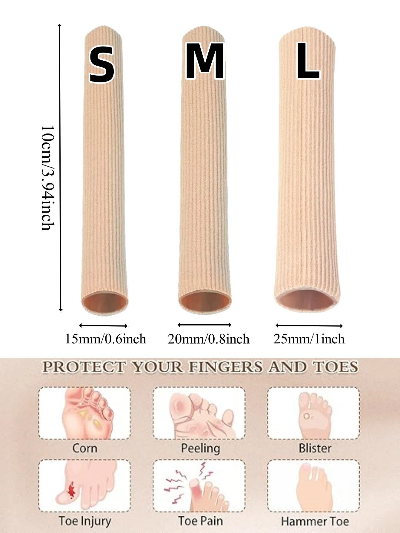 جل تو غطاء مرونة الألياف إصبع واقية أنبوب تو حماية الأنابيب تقليل الاحتكاك سيليكون حامي القدمين أجزاء العناية بالقدم