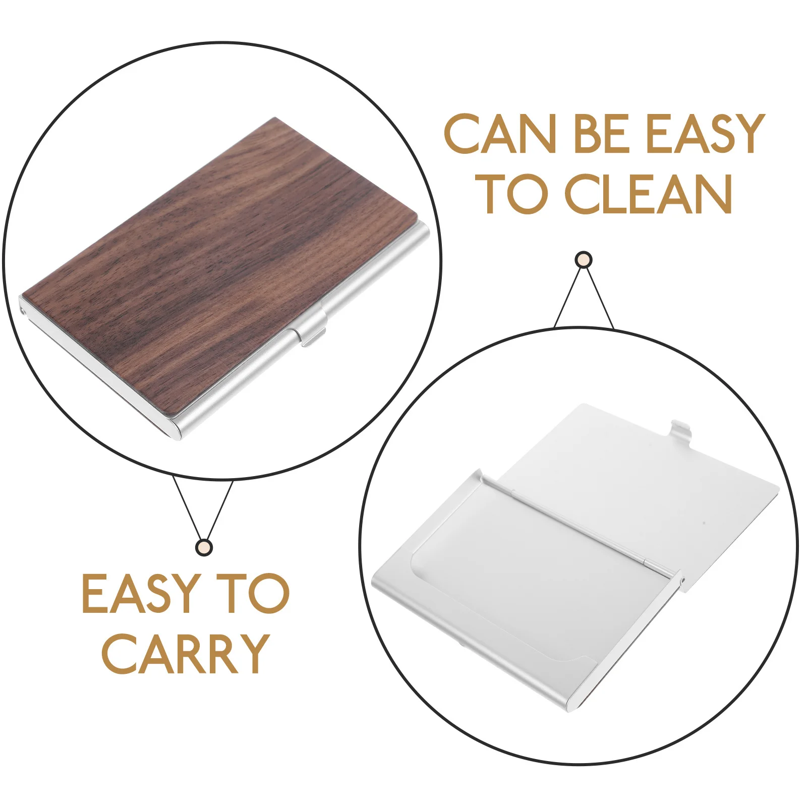 Коробка для карточек для бизнеса, стабильный настольный держатель большой емкости, органайзер, портативный контейнер для визитных карточек, офисный аксессуар, эффективный