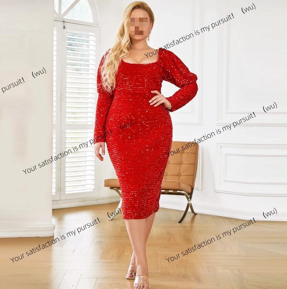 

Европейская и американская летняя женская одежда, платье большого размера с длинными рукавами, темперамент, с открытой спиной и блестками