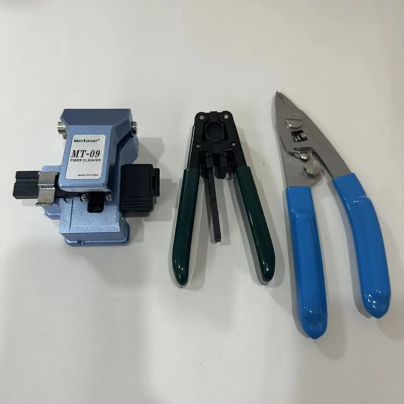 FTTH Fiber Optic Knife Tools Fiber Cleaver MT-09 Cutter High Precision Cleaver Cable Cutting Knife Tablet Stainless Steel Pliers