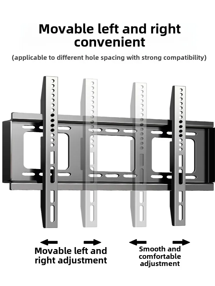Suporte de parede universal para cabide de TV 324355657585   suporte de parede fixo em polegadas