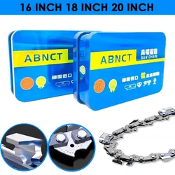 Professional Oil Chainsaw Chains 16/18/20 Inch Chain Saw Parts High Quality 59/72/76DL Right-angle Gasoline Chainsaws Chain