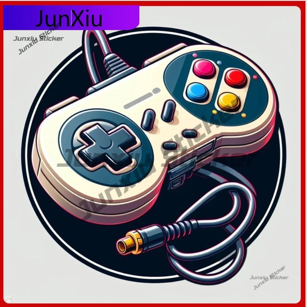 

Unique Gaming game controller Sticker Decal Waterproof UV Resistant Vinyl Stylish Vehicle Outdoor Scratch Decoration Exterior